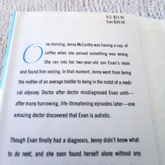 Book "Louder Than Words" Autism Hard Cover - Picture 3 of 7